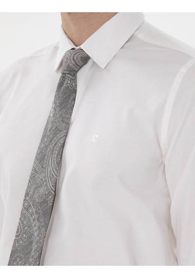 Pierre Cardin Erkek Beyaz Gömlek Desenli 50305250-vr013 Beyaz