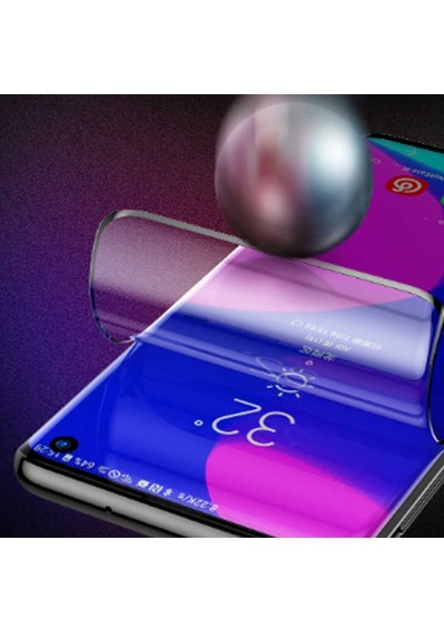 Samsung Uyumlu Galaxy S10 Nano Pet Full Ekran Koruyucu Siyah