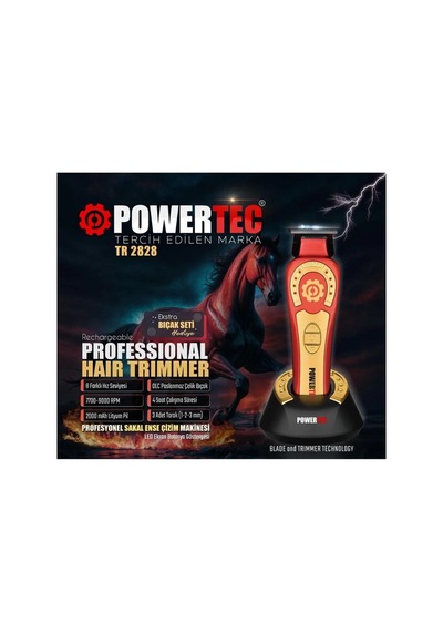 Powertec Ense Çizim Makinesi Tr-2828