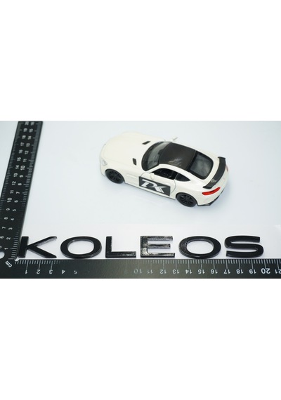 Dk Tuning Koleos Siyah Abs 3m Bagaj Yazı Logo Renault İle Uyumlu