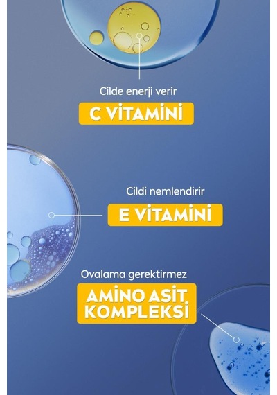 Aydınlatıcı Micellar Makyaj Temizleme Suyu 200ml, Serum Etkili, C Vitamini,parlak Cilt
