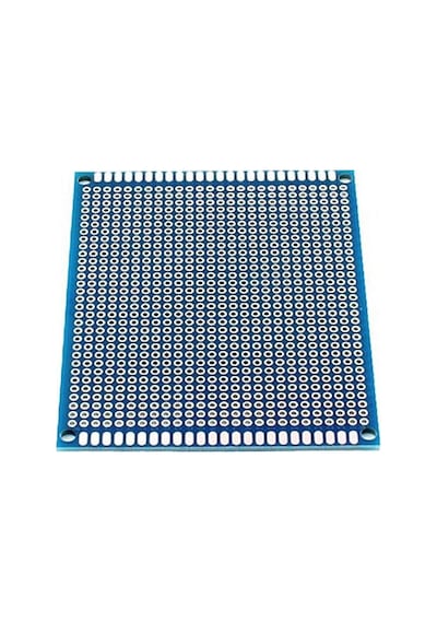 7X9Cm 26X31 Proto Pcb Pertenaks Prototip Deney Fr4 Delikli Plaket