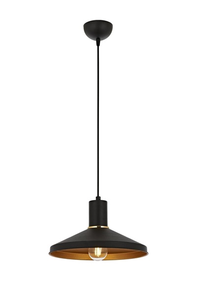 Avonni Av-4106-m24-bsy Siyah Boyalı Modern Avize E27 Metal 30cm Çok Renkli