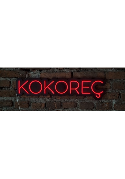 Kokoreç Neon Ledli Duvar Aydınlatması