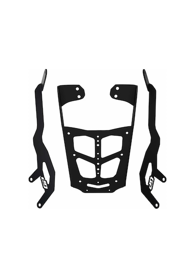 Gp Kompozit Bajaj Pulsar Ns 200 2011-2024 Uyumlu Arka Çanta Demiri Siyah Çok Renkli