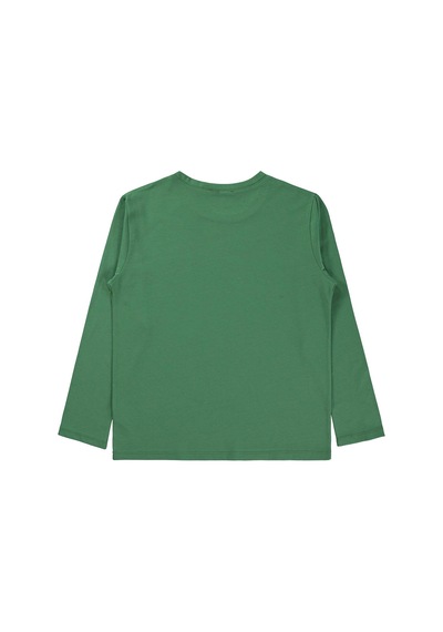 Civil Boys Basic Uzun Kol 10-13 Yaş Sweatshirt - Yeşil