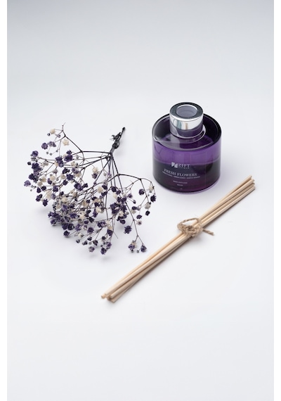 Zift Unique Fresh Flowers - Bambu Çubuklu Oda Kokusu Dekoratif Çiçekli Banyo & Tuvalet & Oda Parfümü 100ml Diğer