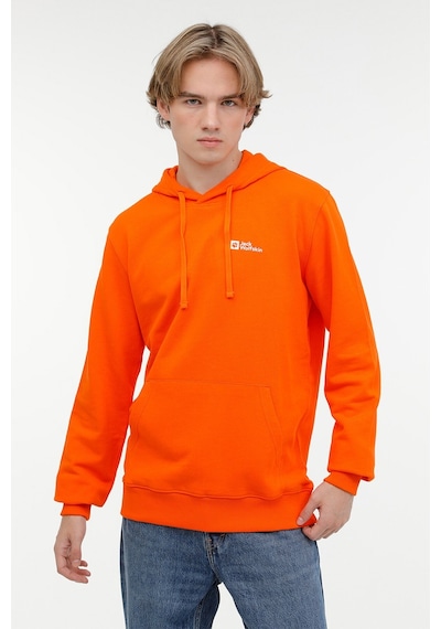 Jack Wolfskin Tommy Hoody M Turuncu Erkek Sweatshirt 000000000101906838