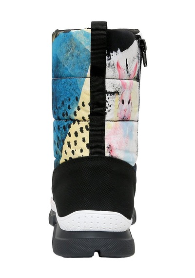 Kadın Vegan Çok Renkli Kar Botu - Lapin Muse Tasarım Multicolor