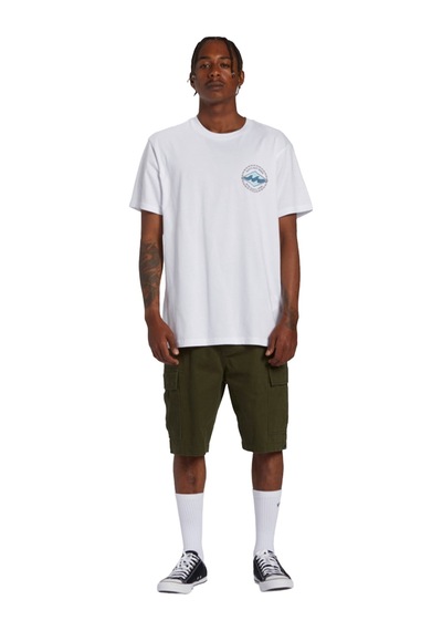 Bıllabong Billabong Erkek Tişört Rotor Diamond Tees Beyaz 10 Beyaz