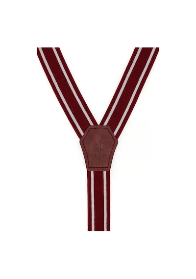 U.S. Polo Assn. Erkek Çocuk Bordo Pantolon Askısı 50313417-VR014