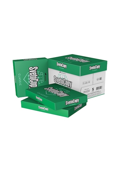 Svetocopy Classic A4 Fotokopi Kağıdı 80 G 1 Koli 5 x 500 Sayfa Beyaz