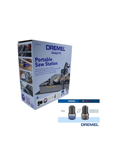 Dremel Cs12v-s1c 12v Akülü 85 Mm Taşınabilir Tezgah Tipi Testere Kesme İstasyonu Seti