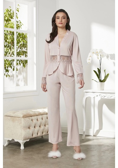 Kocabey Pierre Cardin P5040 Bayan Penye 6'lı Gelin Çeyiz Seti Pudra