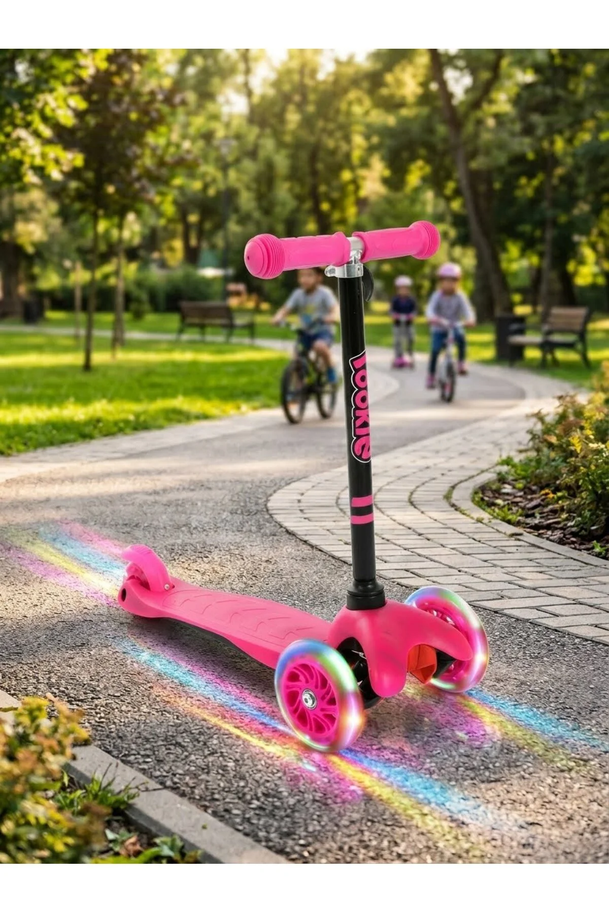 Rokie 3 Tekerlekli Scooter Çok Renkli