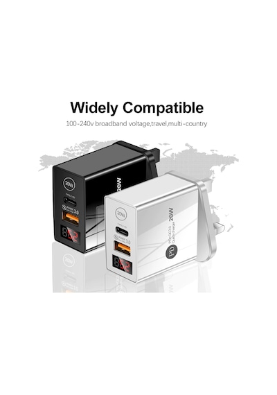 Zuidid 20W Pd + Usb Hızlı Şarj Led Göstergeli