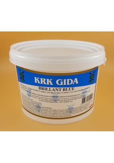 Krk Gıda Gıda Boyası Mavi 1 KG