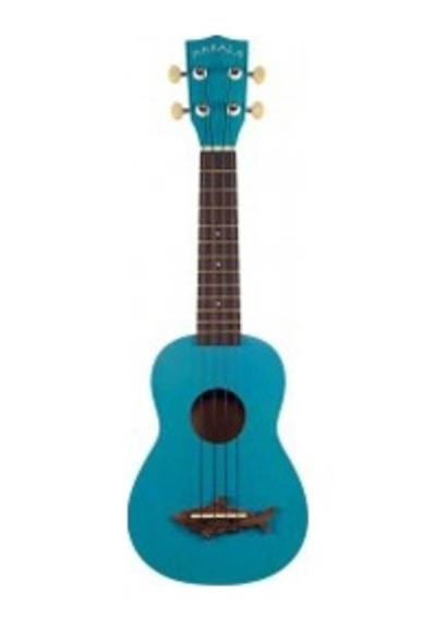 Kala Makala Shark Soprano  Ukulele Mavi