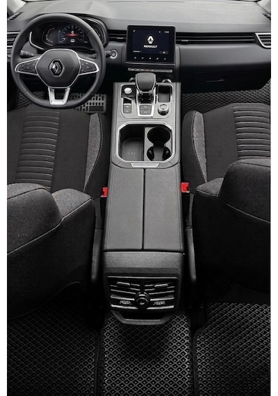 Renault Clio 5 Premium Hücreli Eva Paspas-siyah