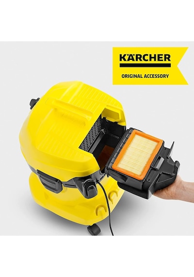 Karcher Düz Katlamalı Filtre, Karcher Çok Amaçlı Elektrikli Süpürge Wd 4 İla Wd 6 Arası Hızlı Ve Konforlu Değiştirilebilir, Kir Teması Olmadan, Islak Ve Kuru Emişi Filtre Değişimi Gerektirmez Karcher Düz Katlamalı Filtre, Karcher Çok Amaçlı Elektrikli Süpürge Wd 4 İla Wd 6 Arası Hızlı Ve Konforlu Değiştirilebilir, Kir Teması Olmadan, Islak Ve Kuru Emişi Filtre Değişimi Gerektirmez