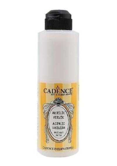 Su Bazlı Yarı Mat Akrilik Vernik 250 Ml Çok Renkli Tek Ebat