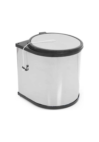 Efor Dolap İçi Çöp Kovası Krom - 11 Lt- Ø 27x30 Cm 436 Diğer