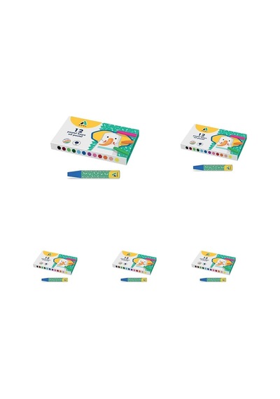 Pastel Boya, 12 Renk, 4280837002 5li Paket Diğer