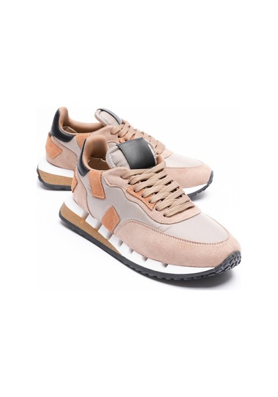 Mubiano Kadın Spor Ayakkabı Vizon Anorak Detaylı Virella Vizon