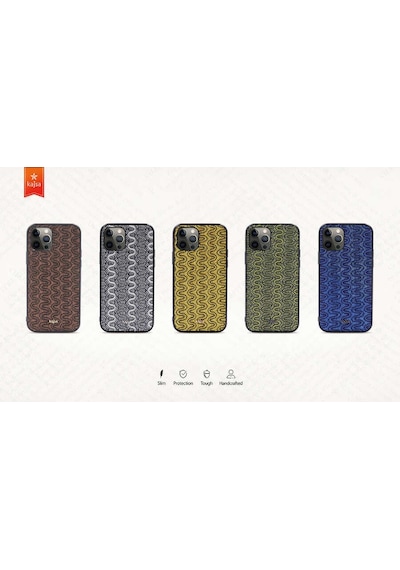 Kajsa Apple Uyumlu iPhone 12 Kılıf Kajsa Glamorous Serisi Waterfall Pattern Kapak ZORE-216771
