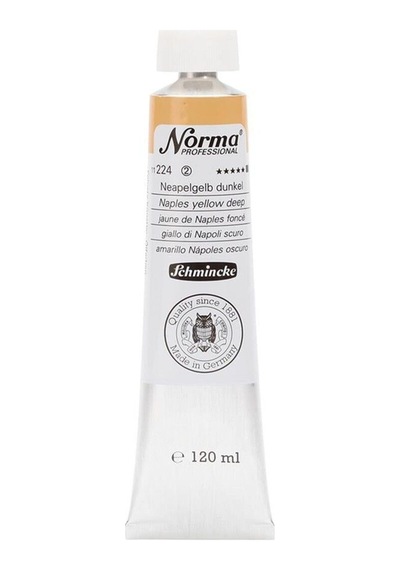 Schmincke Norma Profesyonel Yağlı Boya 120 ML 224 Naples Yellow Deep