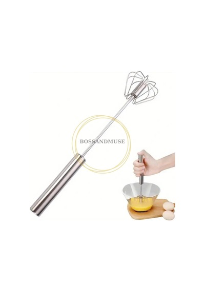 Bossandmuse 8 Parça Pasta Seti Metal Kek Kalıbı 6'lı Mufin Silikon Kek Kalıbı Yumurta Çırpıcı Gri