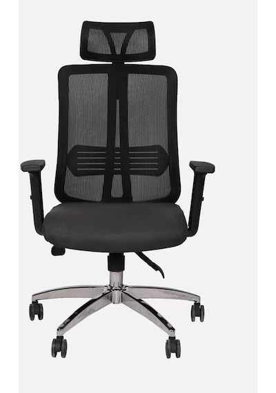 Cave Plus Kafalıklı Müdür Ofis Koltuğu 64x64x120 Cm Siyah