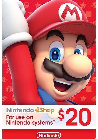 Nintendo Eshop Card 20 Usd Nintendo Gift Card 20 Usd (436614732)