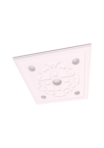 Motifpiyer spotlu gizli ışıklı tavan göbeği sgt-54-5 60X60X4.5cm