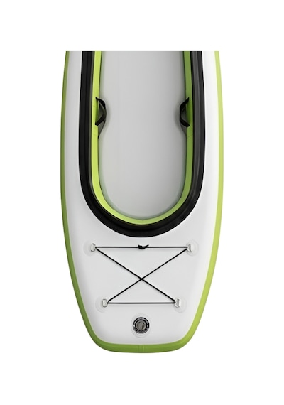 Kano Ve Paddle Board Seti İkisi Bir Arada Sup Board Şişme Kayak Yeşil