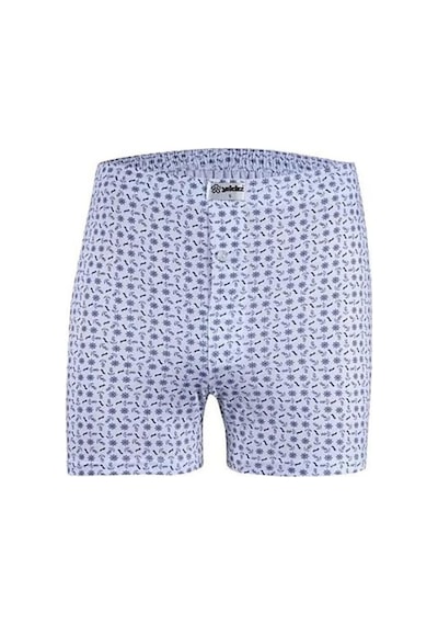 Yıldız Erkek Penye Emprime Desenli Boxer 35 - 9 Adet 001