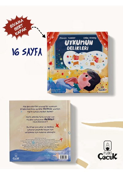 Uykumun Delikleri - Deliksiz Uyku Üzerine Çocuk Hikaye Kitabı, Re
