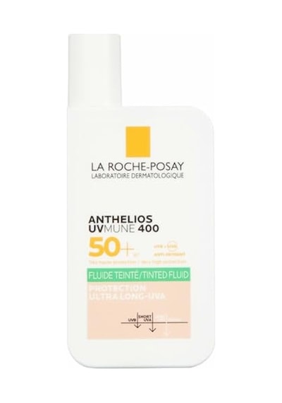 Anthelios Uvmune400 Oil Control Fluide Spf50 Karma Ve Yağlı Için Renkli Yüz Güneş Kremi 50ml