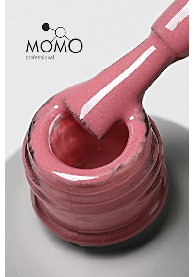 Momo Professional Kalıcı Oje S018 Simli Gül Kurusu 4 ML