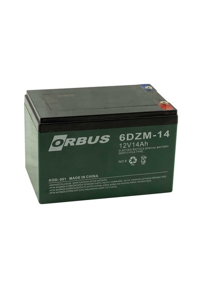 Akü 12 V 14 Amper Orbus - Kıjo 150 x 97 x 95 MM Elektrikl
