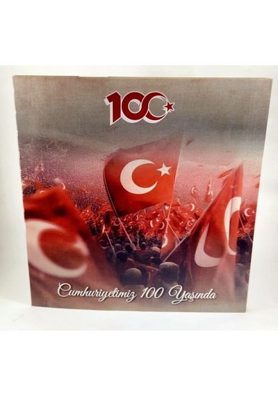2023 Türkiye Cumhuriyeti 100.yıl Tedavul Hatira Seti Çil