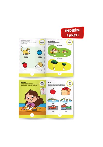 Çocuk Akademi Şimdi Konuşma Vakti Seti Ve Kes Boya Yapıştır Taşıtlar