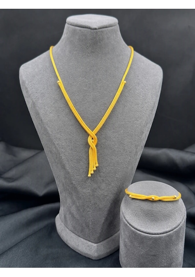 8 Ayar Geometrik Kalze Set