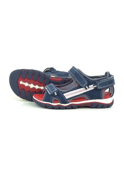 Rakerplus Hakiki Deri Lacivert Outdoor Erkek Çocuk Sandalet - 32 Lacivert