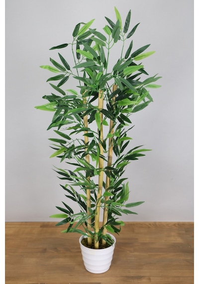 Yapay Bambu Ağacı 110 Cm 3 Gövdeli