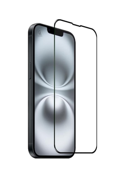Apple iPhone 17e Uyumlu Içi Kadife Lansman Kılıf Ve 5d Tam Kaplayan Cam Ekran Koruyucu Siyah