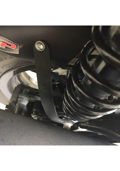 GP Kompozit Yamaha NMAX 125 / 155 2015-2020 Uyumlu Arka Çamurluk Siyah