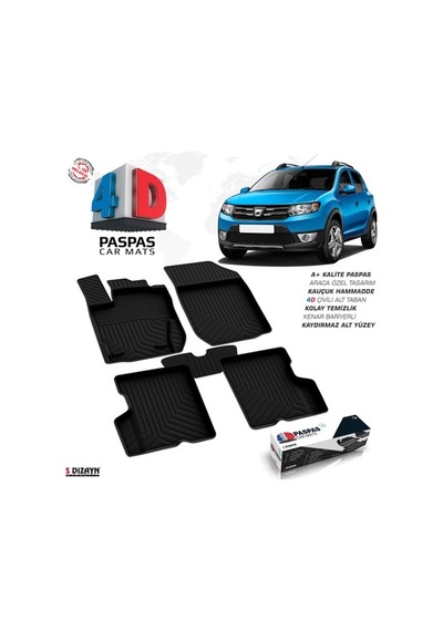 Dacia Sandero 2 4d Havuzlu Paspas 2013 Ve Üzeri A+kalite