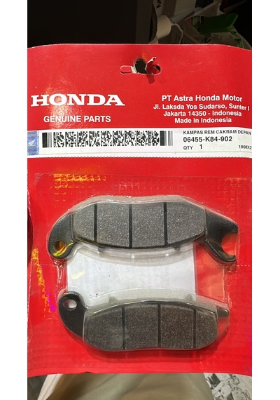 Honda Pcx 125 2021-2026 / Adv 150-160  Ön Fren Balatası Seti - 06455-k84-902