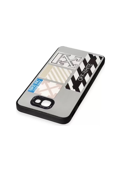 Newface Samsung Galaxy J7 Prime Kılıf Mirror Desenli Kapak - Mirror - 6 Gümüş